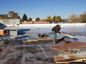 Flat Roof Repair1