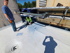 Roof Coating Mackinaw City MI1